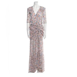 Veronica Beard Silk Maxi Dress sz 8
